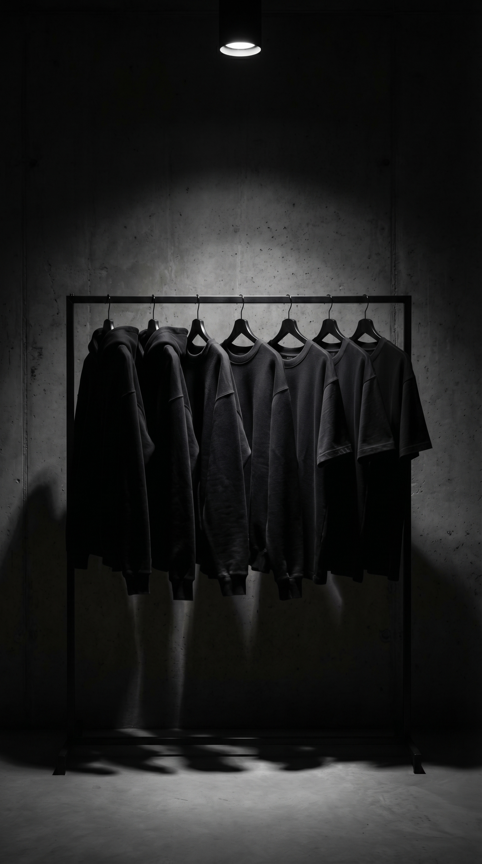 1ABEL garments on rack